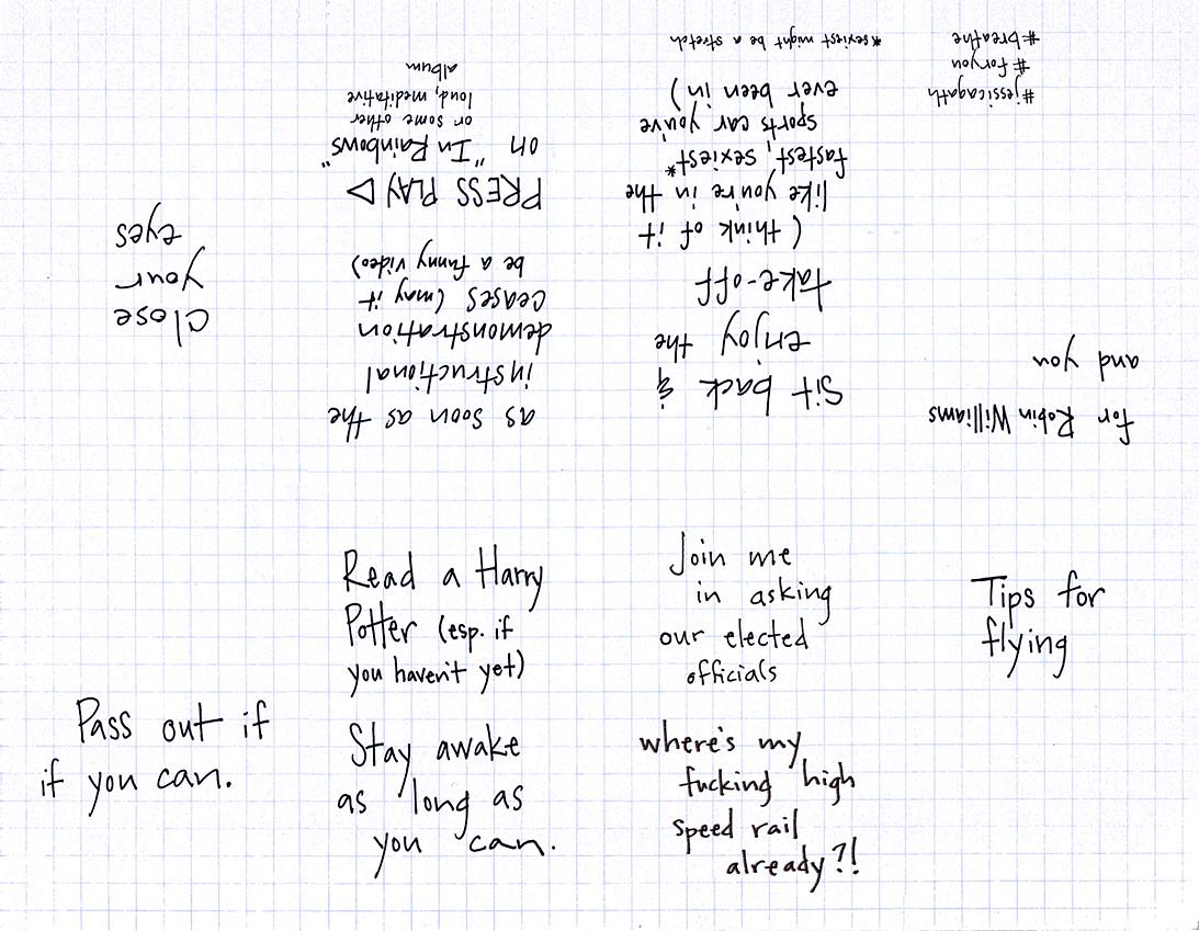 Tips for Flying