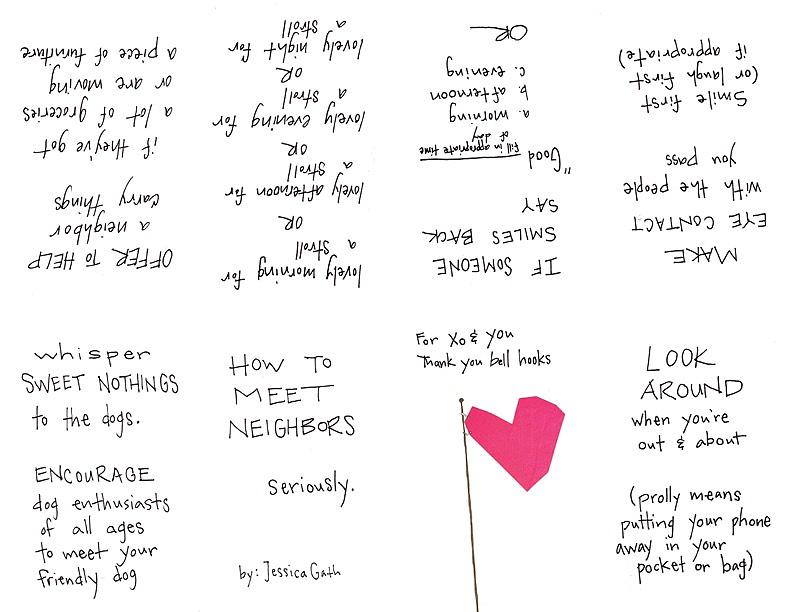 How To Meet Neighbors How To Meet Neighbors zine