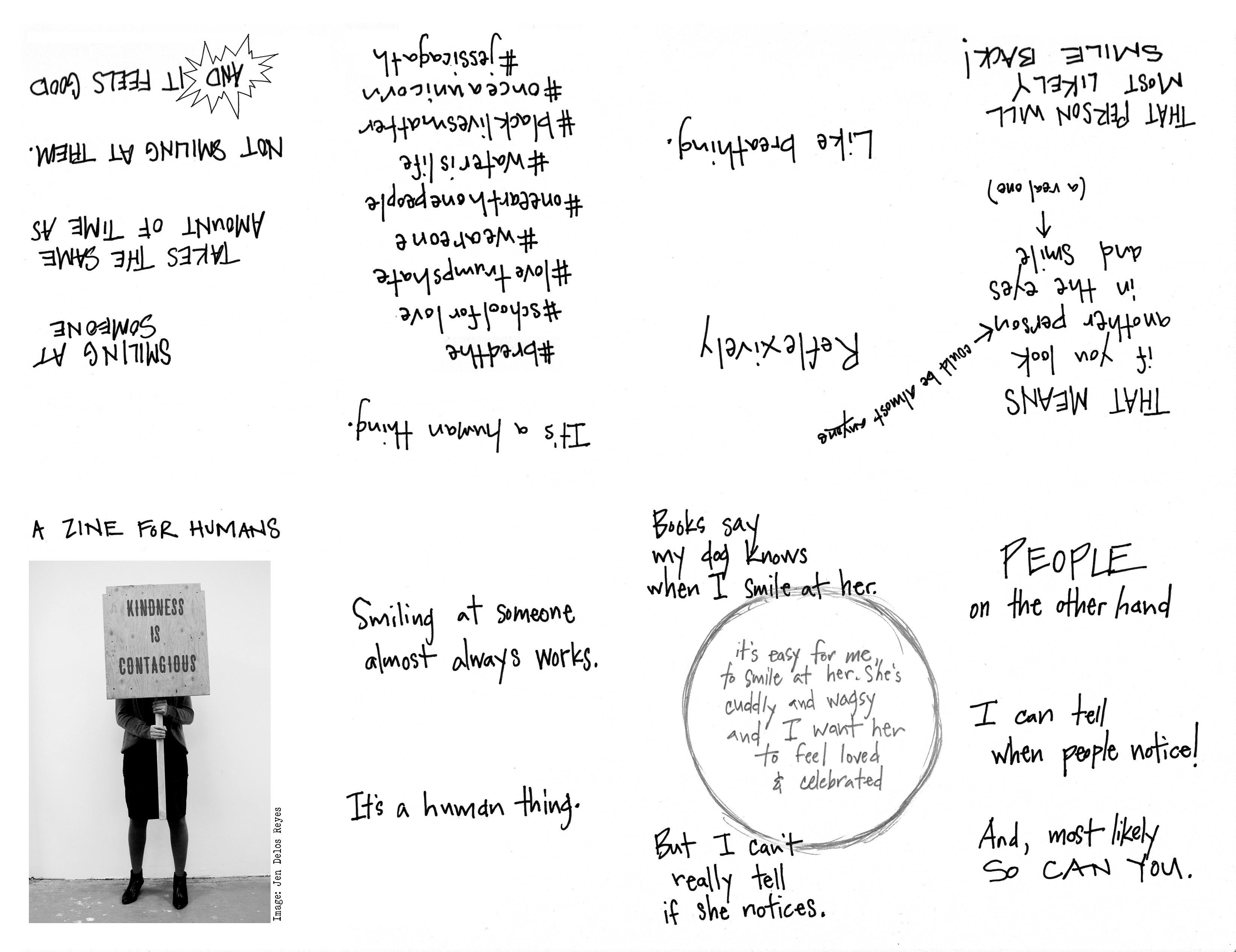 It's A Human Thing zine