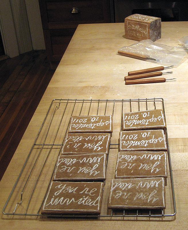 Invitation Cookies - with Christo Wood